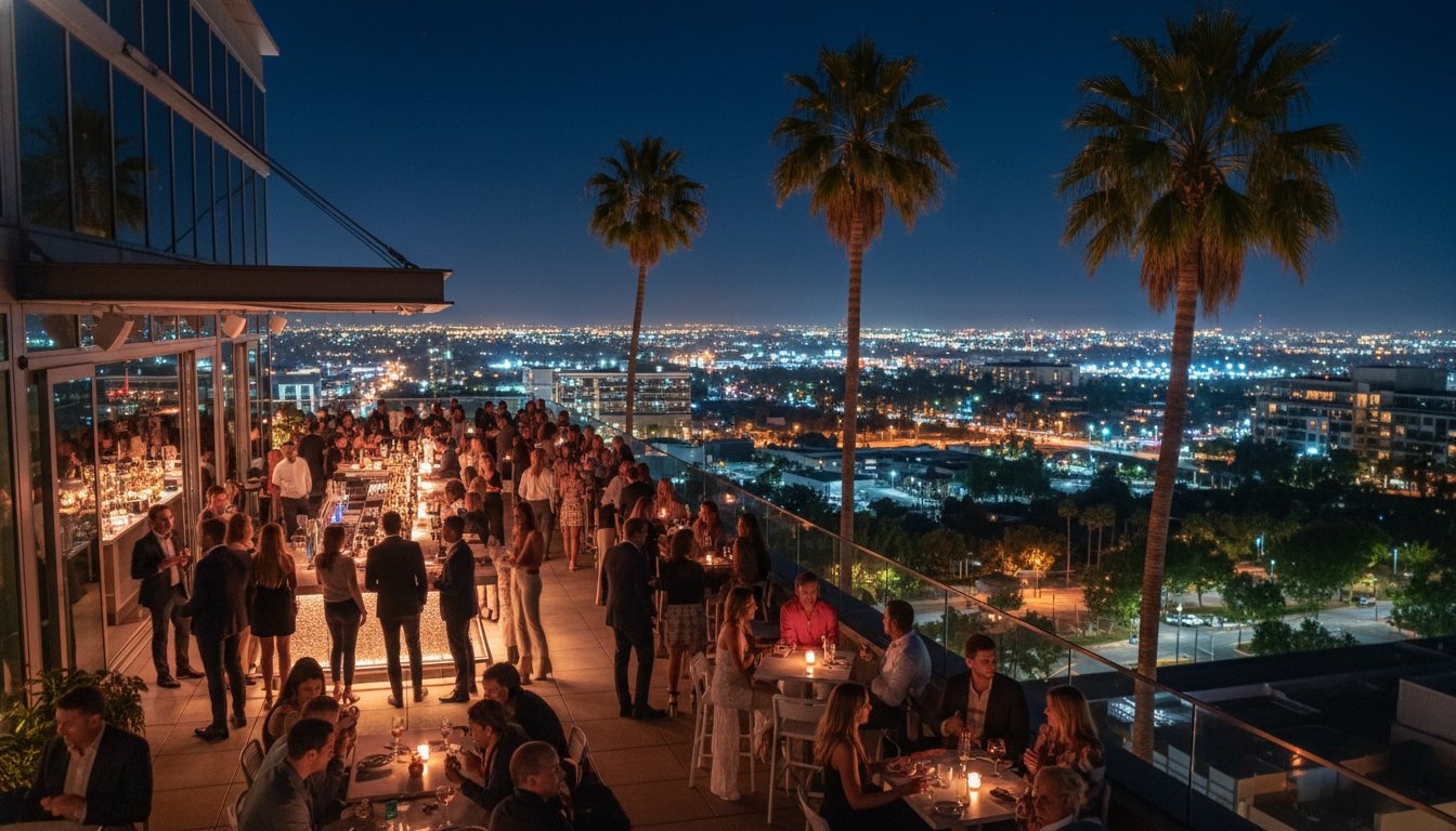 Costa Mesa nightlife and outdoor dining