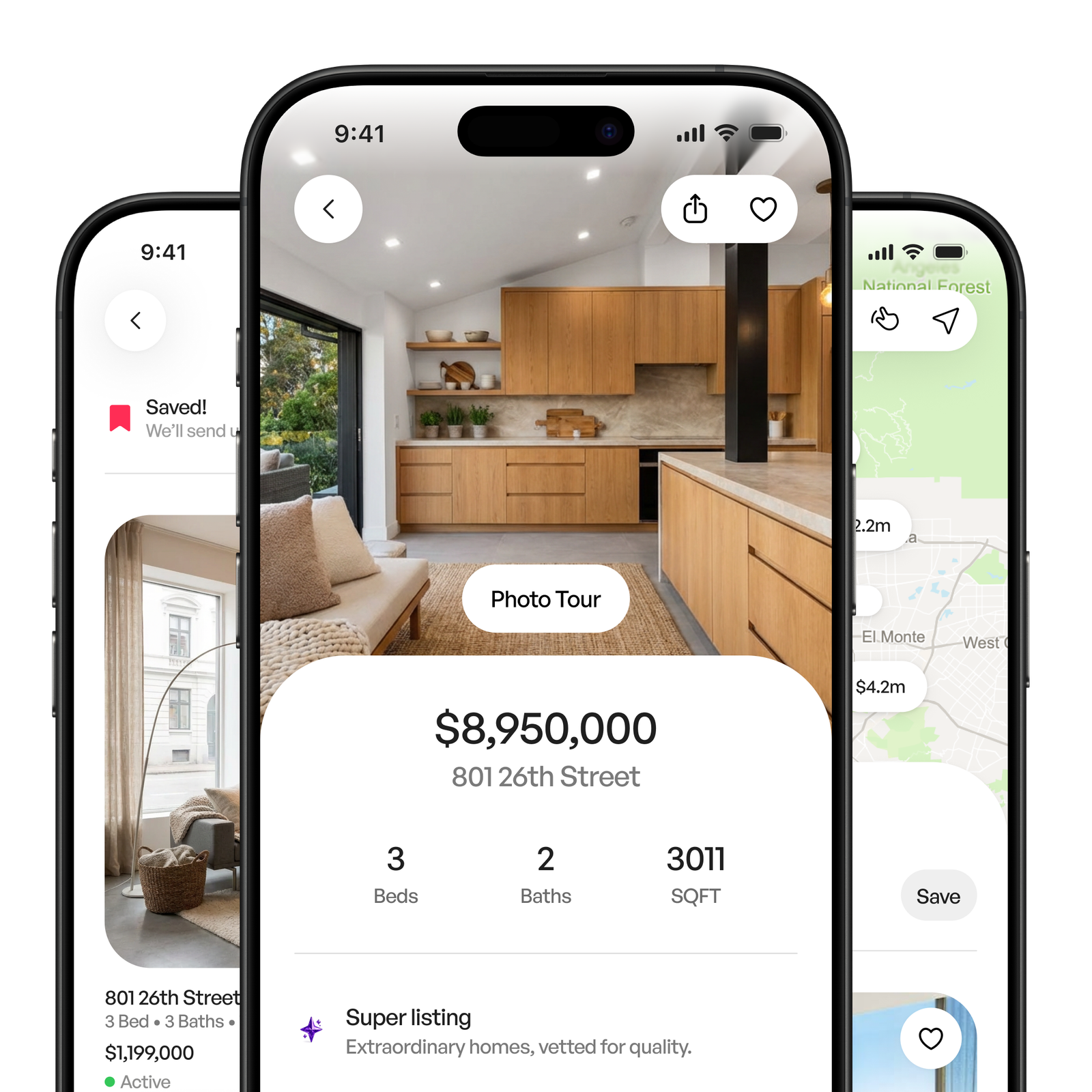Mobile phones with a interior designs