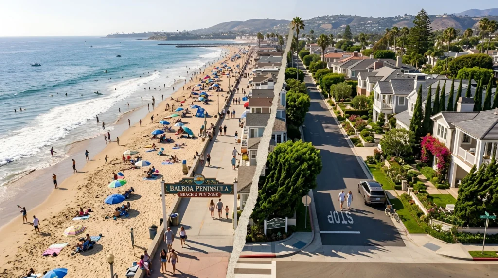 Newport Beach vs Corona del Mar